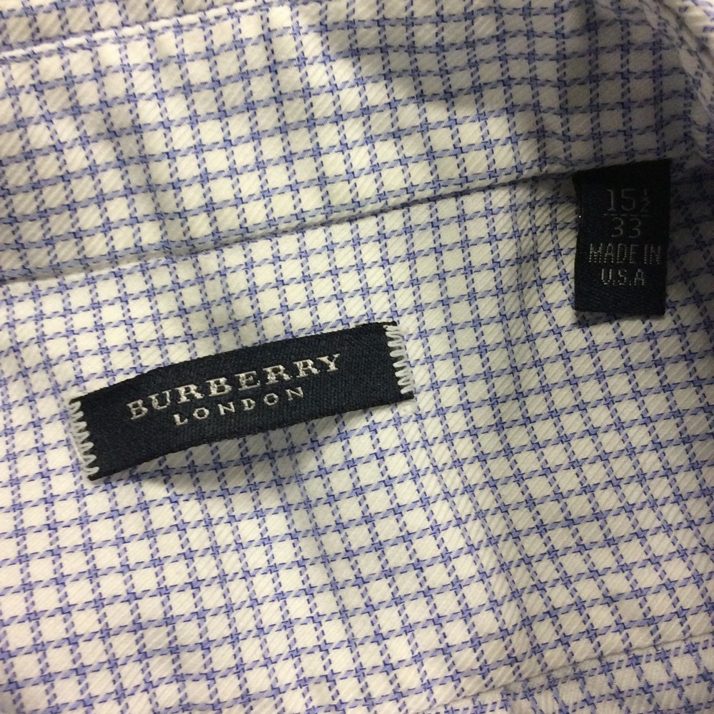 Burberry London Knit Dress Button Down Shirt - Picture 5 of 5